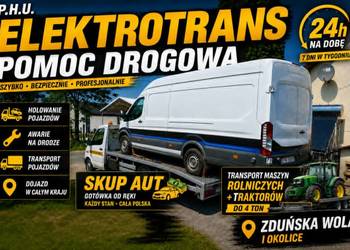 POMOC DROGOWA 24/7 H * Usługi Transportowe Maszyn Rolniczych*Busów.