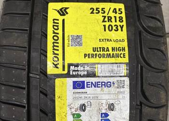 Nowe opony kormoran 255/45/18