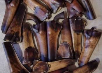 Pochwa, Kabura skórzana 8 "/Remington/Colt..