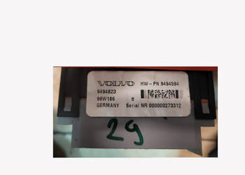 STEROWNIK KOMPUTER MODUŁ CEM VOLVO 9494823 STEROWNIK KOMPUTER MODUŁ CEM VOLVO 9494823