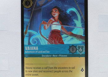 Disney Lorcana Vaiana 2 Karta Do Gry