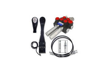 ROZDZIELACZ 40L Joystick 1P 2 SEK DO Tura Zatrzask Linki 1000mm [9105]