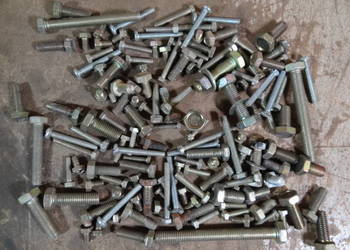 zarezerwowane Śruby ESKA 1kg MIX od 6 do 10 mm. org DDR