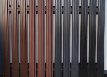 Sztachety metalowe profilowane z blachy - PRODUCENT