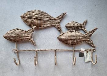 wieszak rattanowy Riviera Maison Ryby