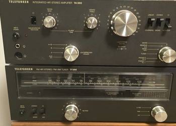 Telefunken wzmacniacz TA350 i Tuner TT 350 pełny serwis.Odsłuch na miejscu.