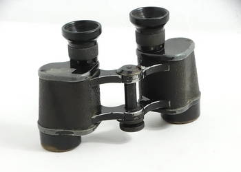 Zabytkowa Lornetka Wojskowa Carl Zeiss Jena D.F. 6x24 – Oryginał, Klimatycz