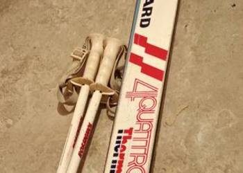 Narty Atomic i Blizzard Quattro + kijki