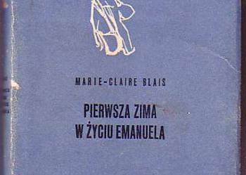 (9293) PIERWSZA ZIMA W ŻYCIE EMANUELA – MARIE – CLAIRE BLAIS