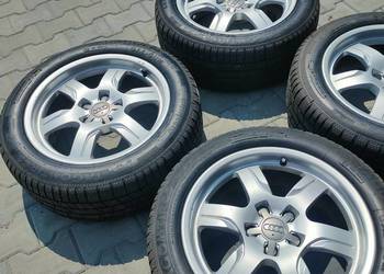 Felgi aluminiowe z oponami zimowymi 225/50 R17 Audi Volkswagen Seat Skoda