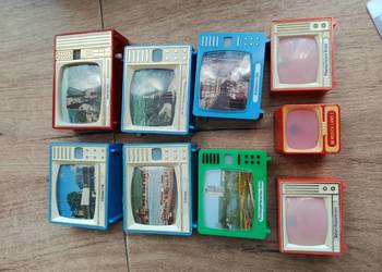 Zabawki 1 sztuka telewizorki Plastiskop Niemieckie zabytki 1 sztuka