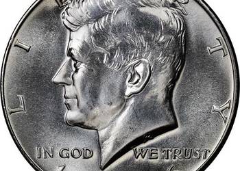 moneta USA ½ dolara, 1966 Pół dolara - Kennedy