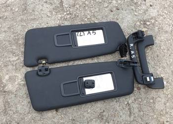 AUDI A5 I 8T DASZEK OSLONA SLONECZNIK LEWY PRAWY KOMPLET  12R