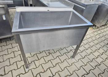 SOLIDNY ZLEW BASEN 1 KOMOROWY 100/60/85 GŁĘBOKA KOMORA 40CM M
