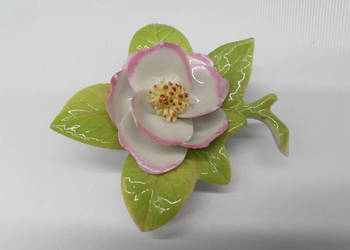 Figurka kwiat porcelana R. Kammer Volkstedt