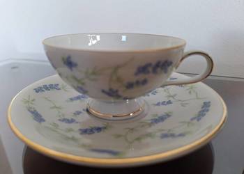 Zeh Scherzer Bavaria porcelana duo filiżanka i spodek zestaw mocca