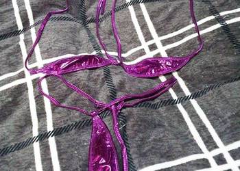 Micro bikini stringi kostium kąpielowy