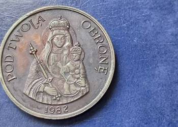 Stare monety Medal Pod Twoją Obronę 1982 Polska