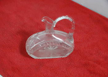 Kryształowa Karafka / Dzbanek – Vintage – Szlif Ręczny