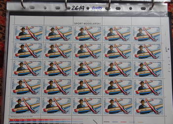 Znaczki pocztowe Polska Fi 2614-2619** Ark