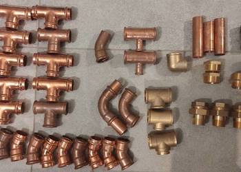 Kształtki kolana trójniki zaciskowe