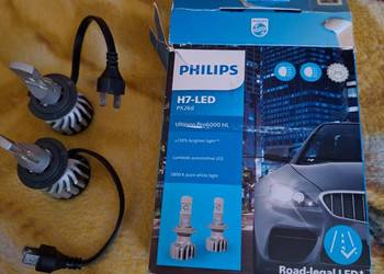 Żarówki samochodowe H7 Led Philips