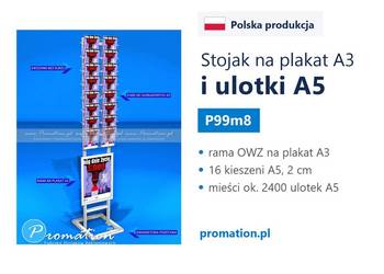 Stojak na karty okolicznościowe, zaproszenia, kartki