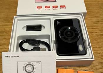 Aparat cyfrowy 64GB dla dzieci do fotografii: 16x zoom, kompaktowy aparat