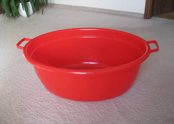 Duża miska wanienka owalna 74 cm 60 litrów na pranie miednica basenik balia