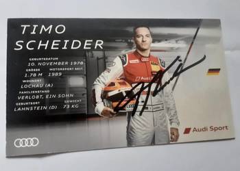 Karty Audi Motorsport DTM