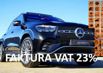 Mercedes GLE 350 de AMG skora kamery 360 nawi PANORAMA wentylacja hak elek…