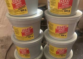 Pasta BHP cytrynowa z dadatkiem materiałów ściernych