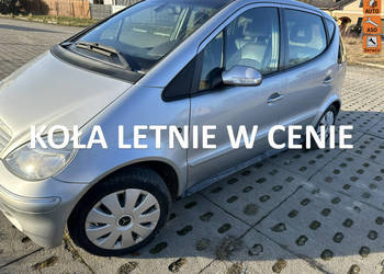 Mercedes A 170 Avantgarde, niezawodna benzyna, hak, drugie koła na alufelg…