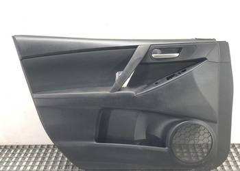 BOCZEK DRZWI LEWY PRZÓD MAZDA 3 BL Hatchback 08-14 TAPICERKA