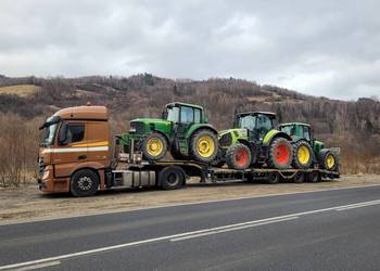 Transport niskopodwoziowy, maszyny rolnicze, budowlane, poj