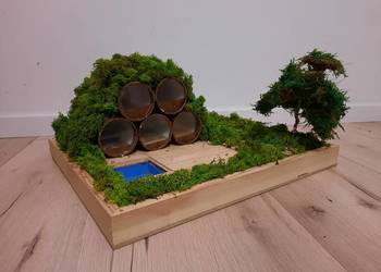 Domek, praca plastyczna