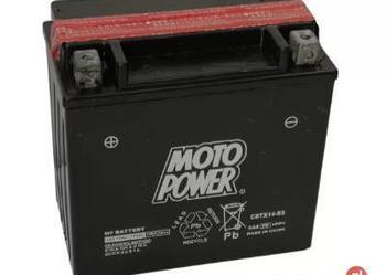 Akumulator motocyklowy CBTX16-BS YTX16-BS MotoPower