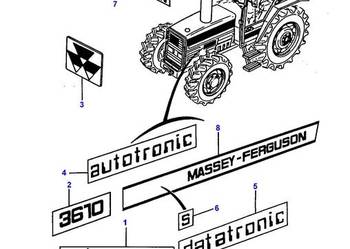 Katalog części MF 3610  Massey Ferguson @ 3630 3650