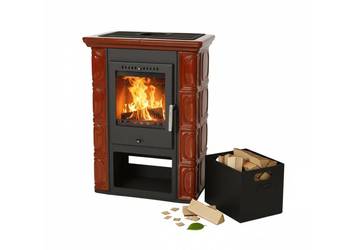 Piec piecyk kaflowy Thorma BORGHOLM Brązowy 7kw ECODESIGN