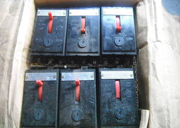 Wyłącznik silnikowy rosyjski 10A 600V 50-60 Hz Nowe