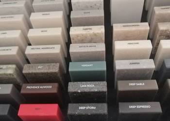 Kompozyt na blaty.Corian, Staron, Hi - Macs.Okazja.