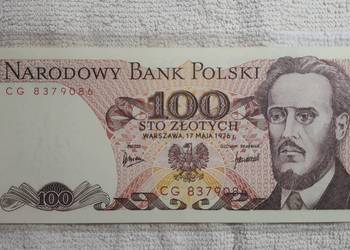 UNIKAT ! 100 złotych 1976 s. CG