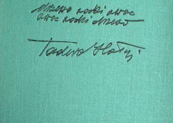 Owoc rodzi drzewo – Tadeusz Hołuj