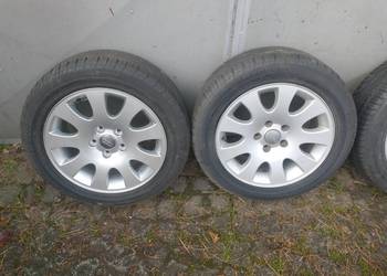 4 koła aluminiowe letnie 5x112 audi VW 205 55 16  opony 6mm