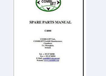 Combilift C4000 wózek katalog części zamiennych pl