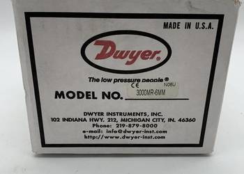 Dwyer 3000MR-6MM Photohelic Pressure Switch