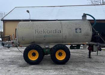 Beczkowóz 10000 litrów Rekordia beczka szambiarka wóz asenizacyjny
