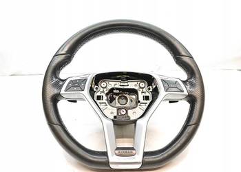 Mercedes-Benz E W212 KIEROWNICA SKÓRA MULTI FUNKCJA ŁOPATKI A1724602703