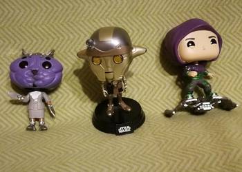 Zestaw 3 figurek Funko POP | Marvel i Star Wars |