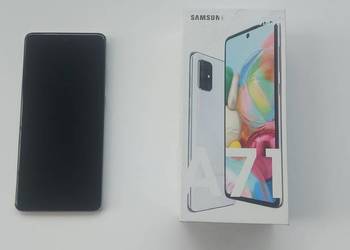 Samsung A71 A715F/DS Silver w stanie idealnym